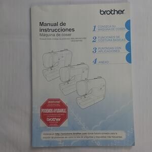 Brother Sewing Machine Manual 885 V60 V61 V62 V63 V64 V65 Spanish Electronics